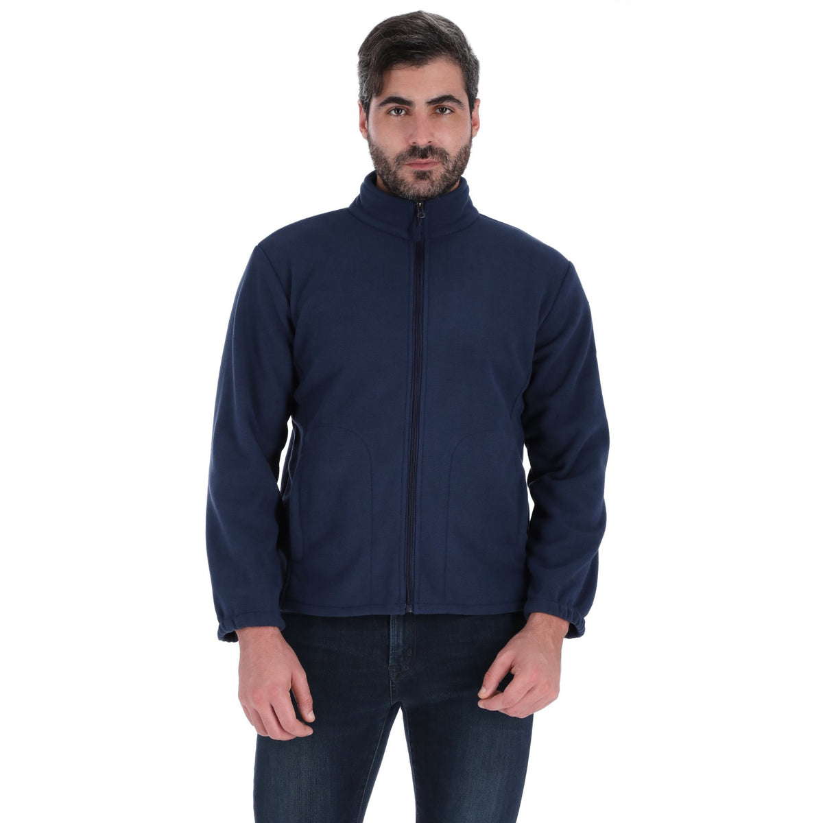 Summit | Chamarra Polar para Hombre con Cierre Completo